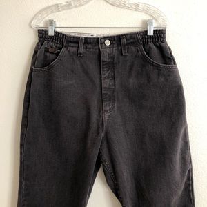 VINTAGE Lee high waist 100% cotton bareback jeans